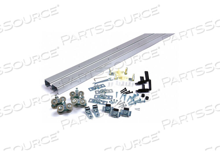TRACK KIT SLIDING DOOR TYPE ALUM. SILVER by National Guard Products