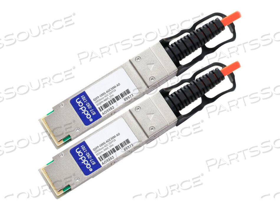 ADDON CISCO QSFP-100G-AOC30M COMPATIBLE TAA COMPLIANT 100GBASE-AOC QSFP28 TO QSF by ADDON
