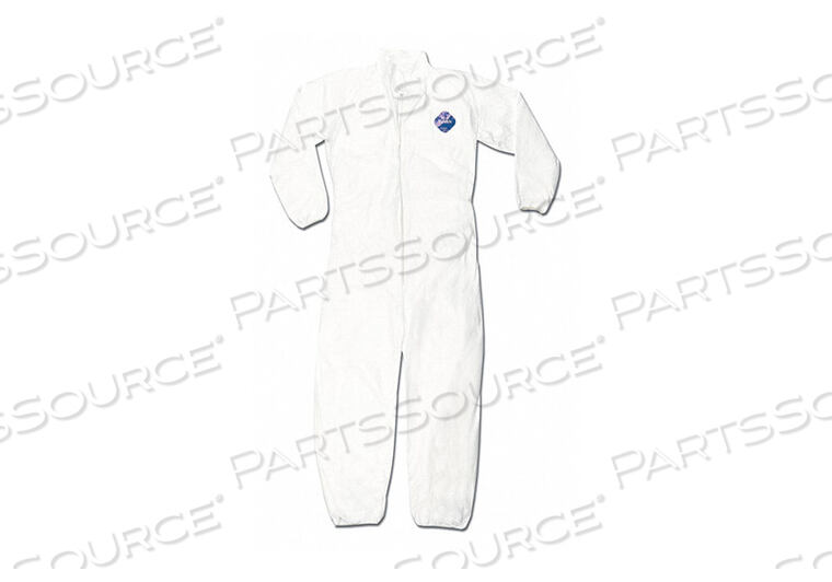 TYVEK COVERALL W SLEEVE ANKLE XL PK25 by MCR Safety