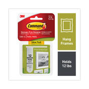 Command Picture Hanging Strips Large - mounting adhesive - white