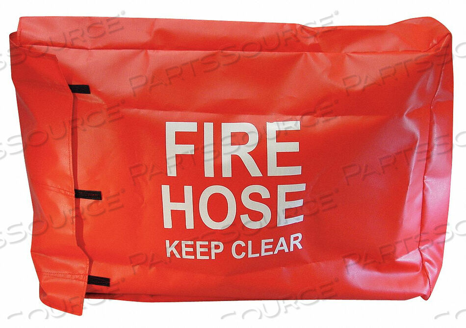 FIRE HOSE HUMP RACK COVER - 30 IN. X 25 IN. X 6 IN. - RED VINYL - FOR 1420-3 HUMP RACK by Moon American