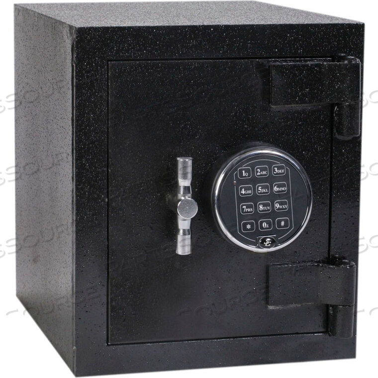 STANDARD SECURITY SAFE 10-1/2"W X 14"D X 13"H ELECTRONIC LOCK 0.96 CU. FT. BLACK by Fire King