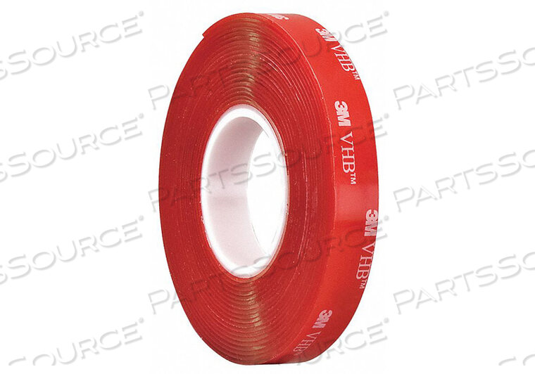 DOUBLE SIDED VHB TAPE 3/4INX5 YD. CLEAR by 3M Consumer