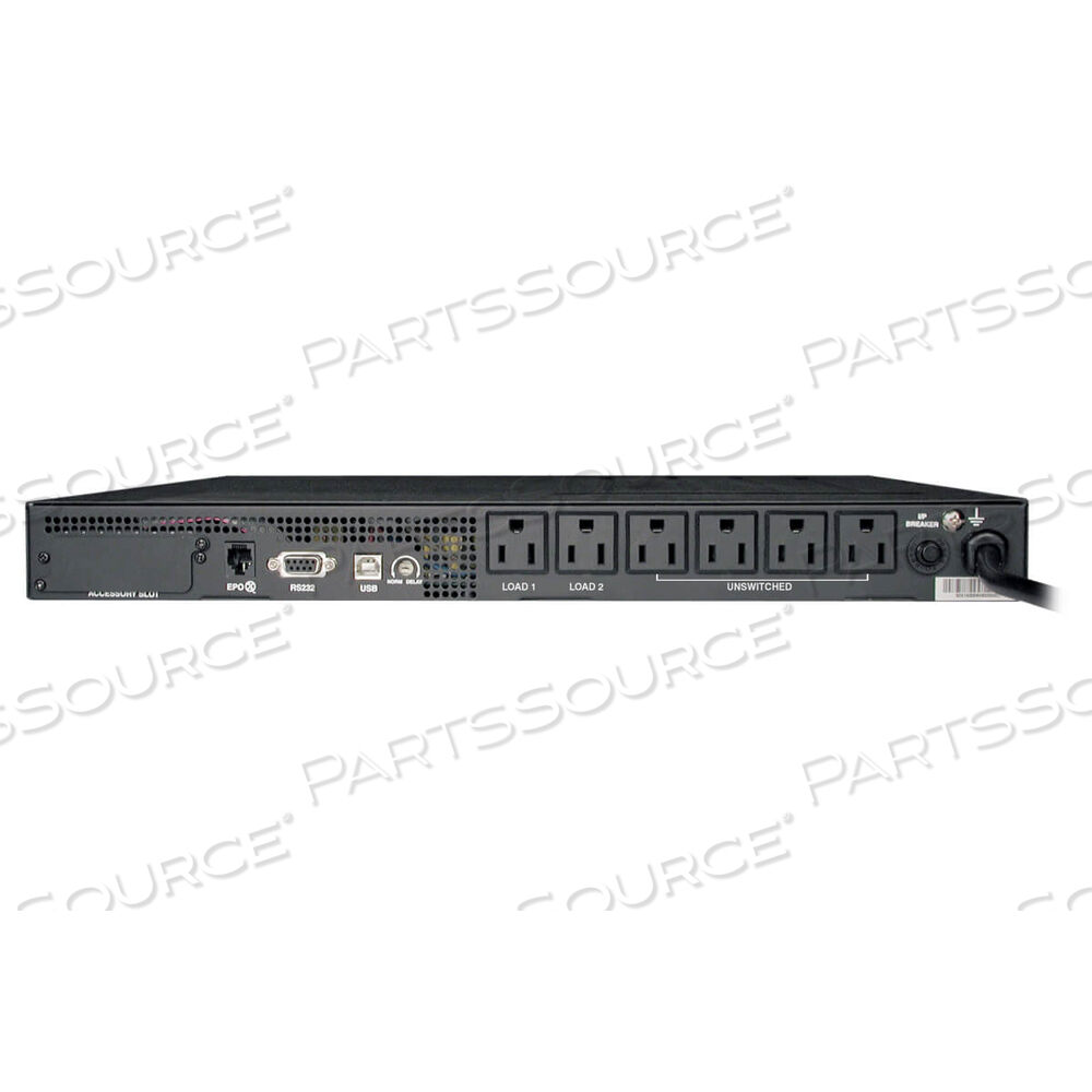 UPS 750VA 600W SMART RACKMOUNT AVR 120V USB DB9 SNMP 1URM by Tripp Lite