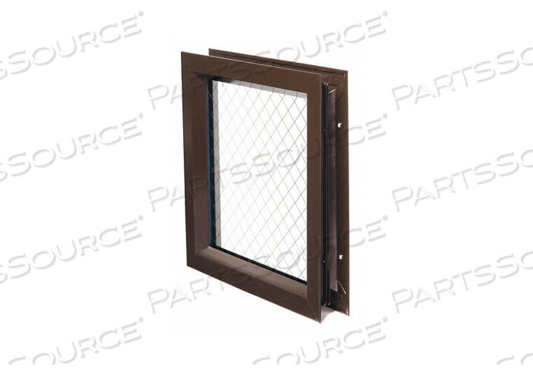 LITE KIT WITH GLASS 12INX12IN DRK BRONZE by National Guard Products