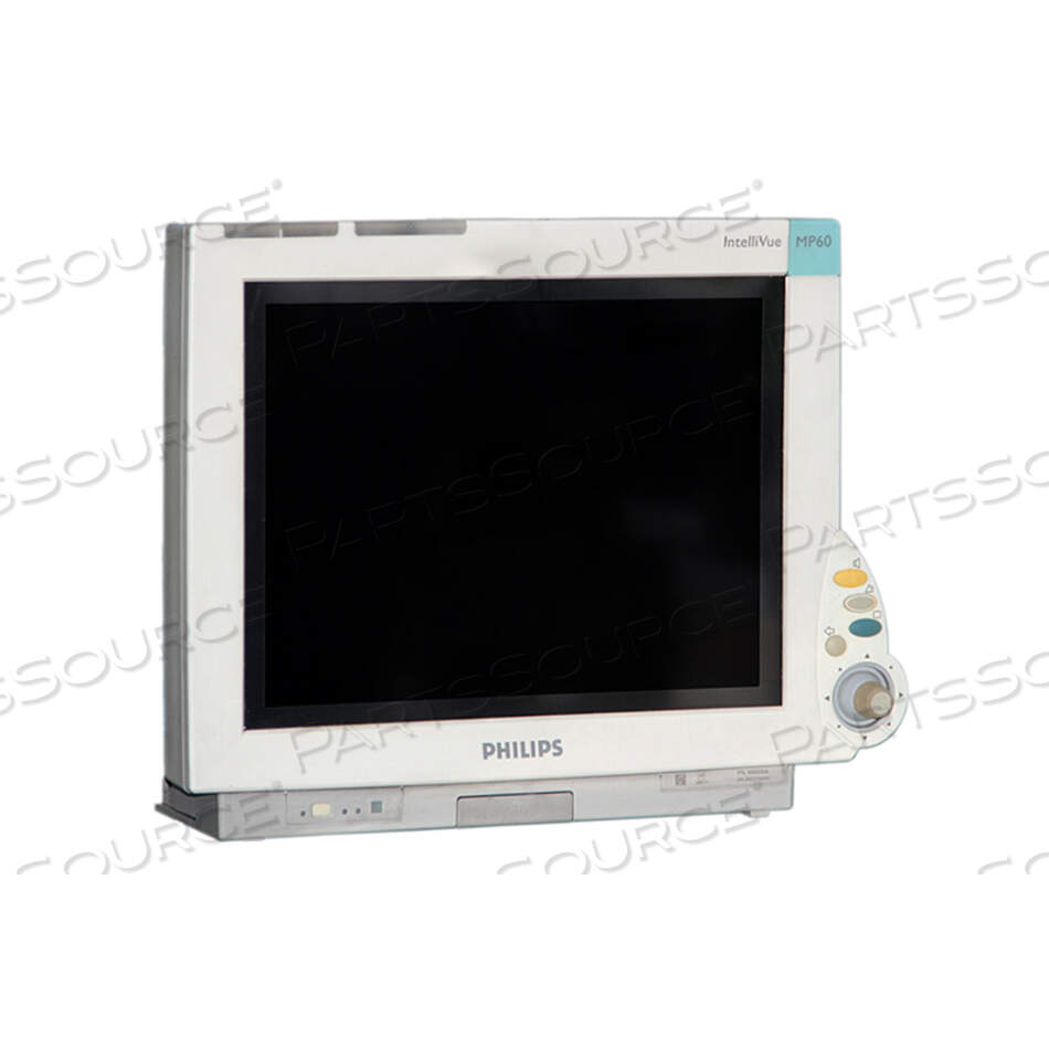 REPAIR - PHILIPS INTELLIVUE MP60 (M8005A) PATIENT MONITOR 